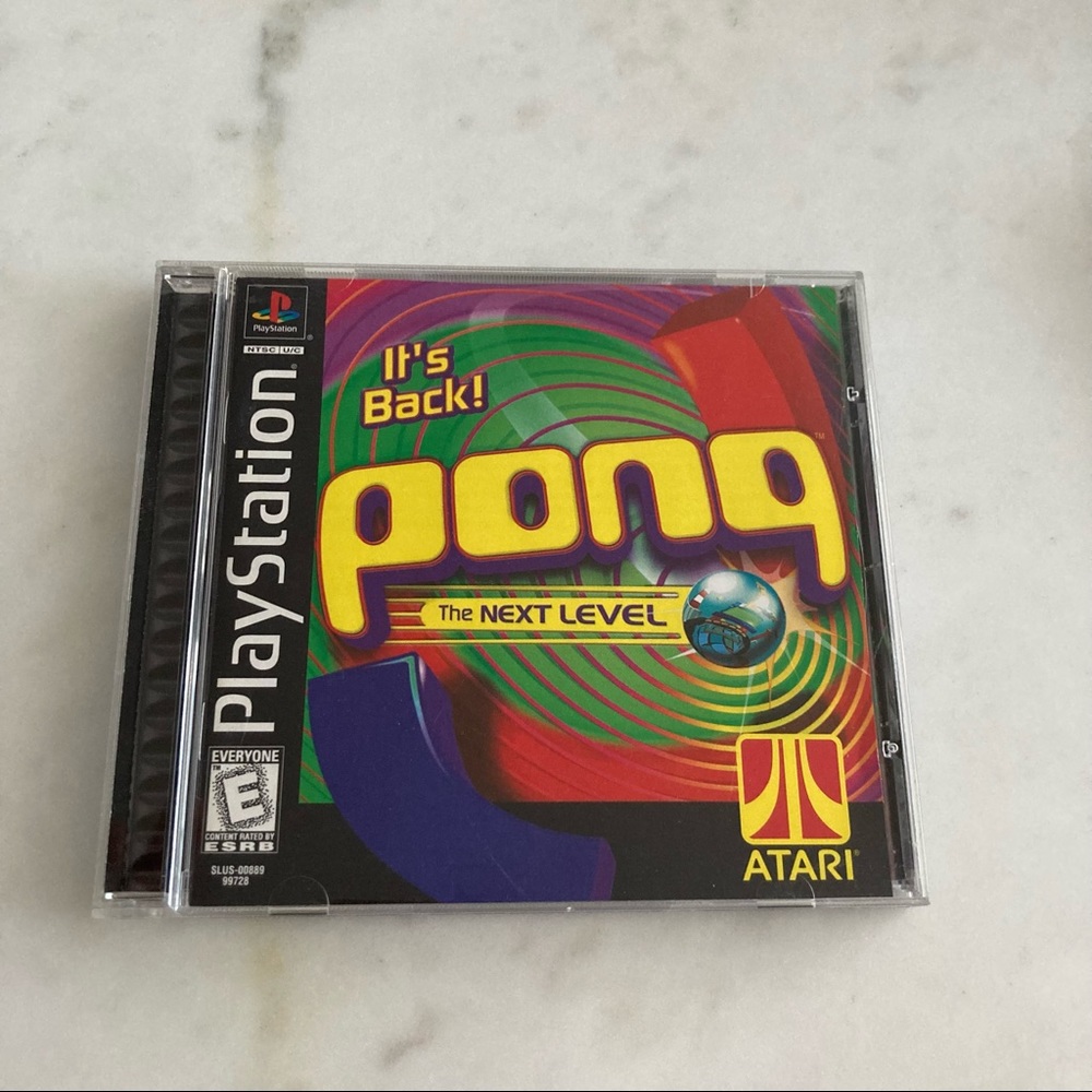 💕 🛍🏙3️⃣ for $1️⃣5️⃣ PlayStation 1 Pong game